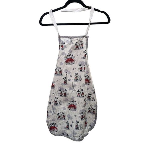 Mickey Mouse and Minney Mouse Handmade Apron and Bag Size Small - Picture 1 of 7